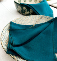 Teal Napkin Set, Encourage Creativity