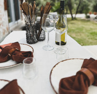 Soil Brown Cotton Napkin Set,Inspired by The Earth's Own Palette