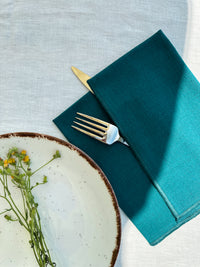 Teal Napkin Set, Encourage Creativity