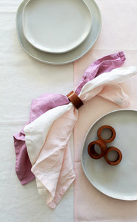 Blush Table Runner, Linen