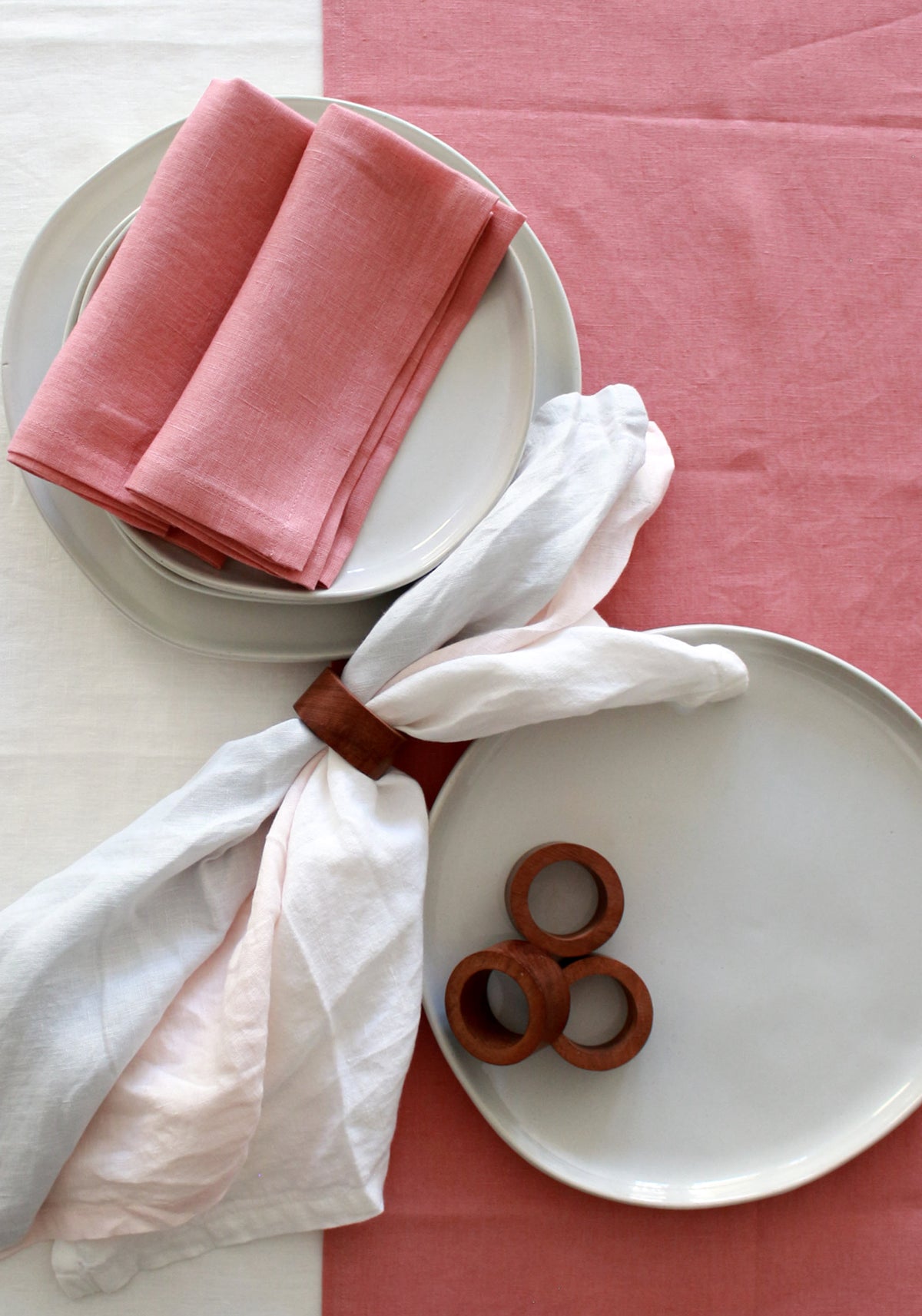 Linen Table Runner in Various Colors