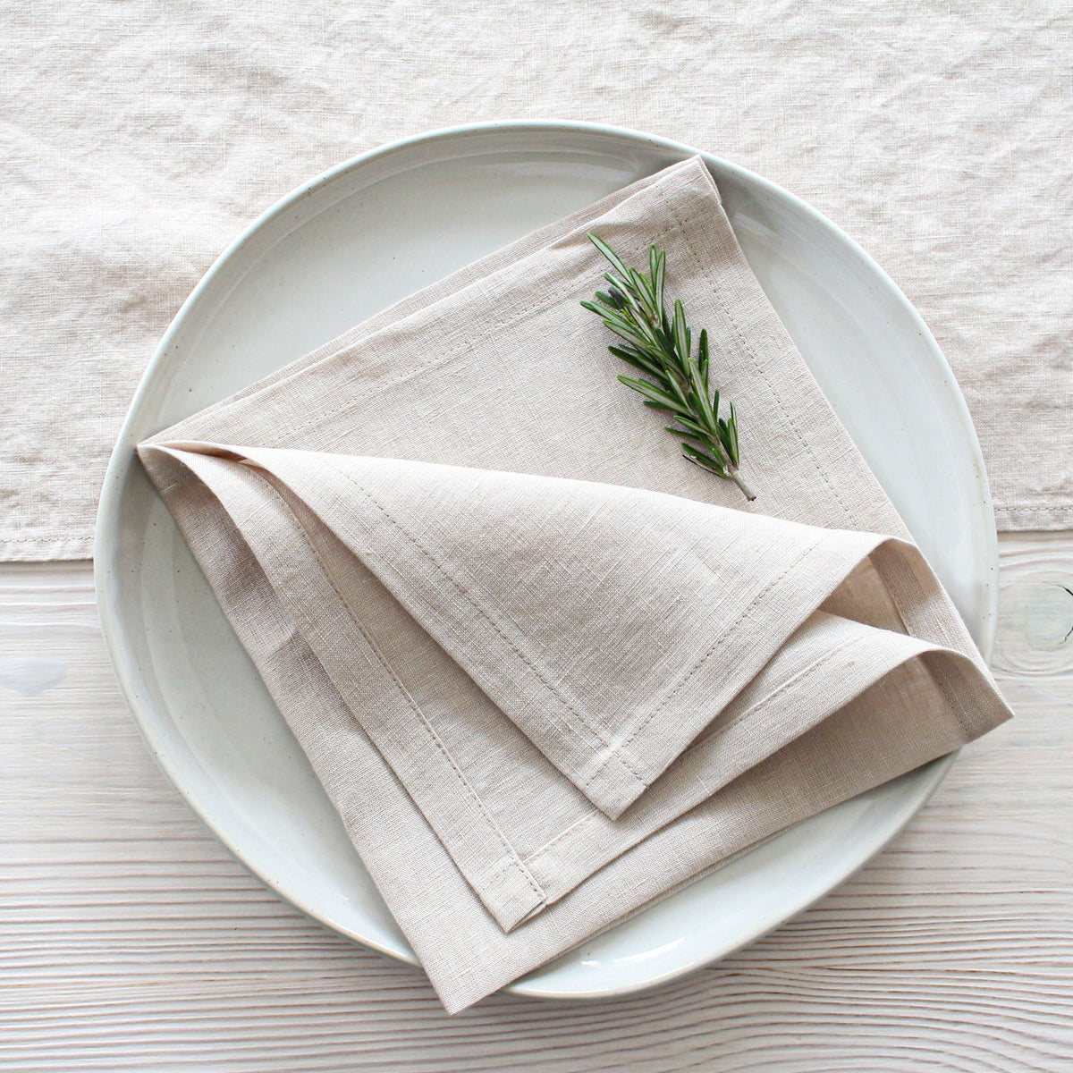 Mix and Match Linen Napkins in Various Colors and Size