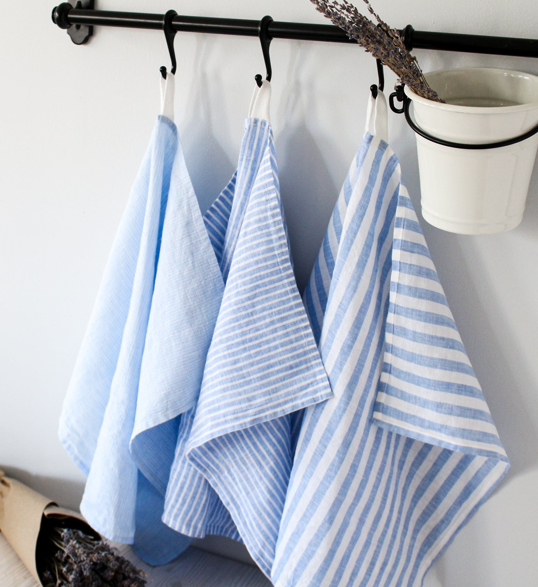 Linen Kitchen Towel-Linen tea towel. Washed linen kitchen towel. Hand towel.  Natural dish towel.