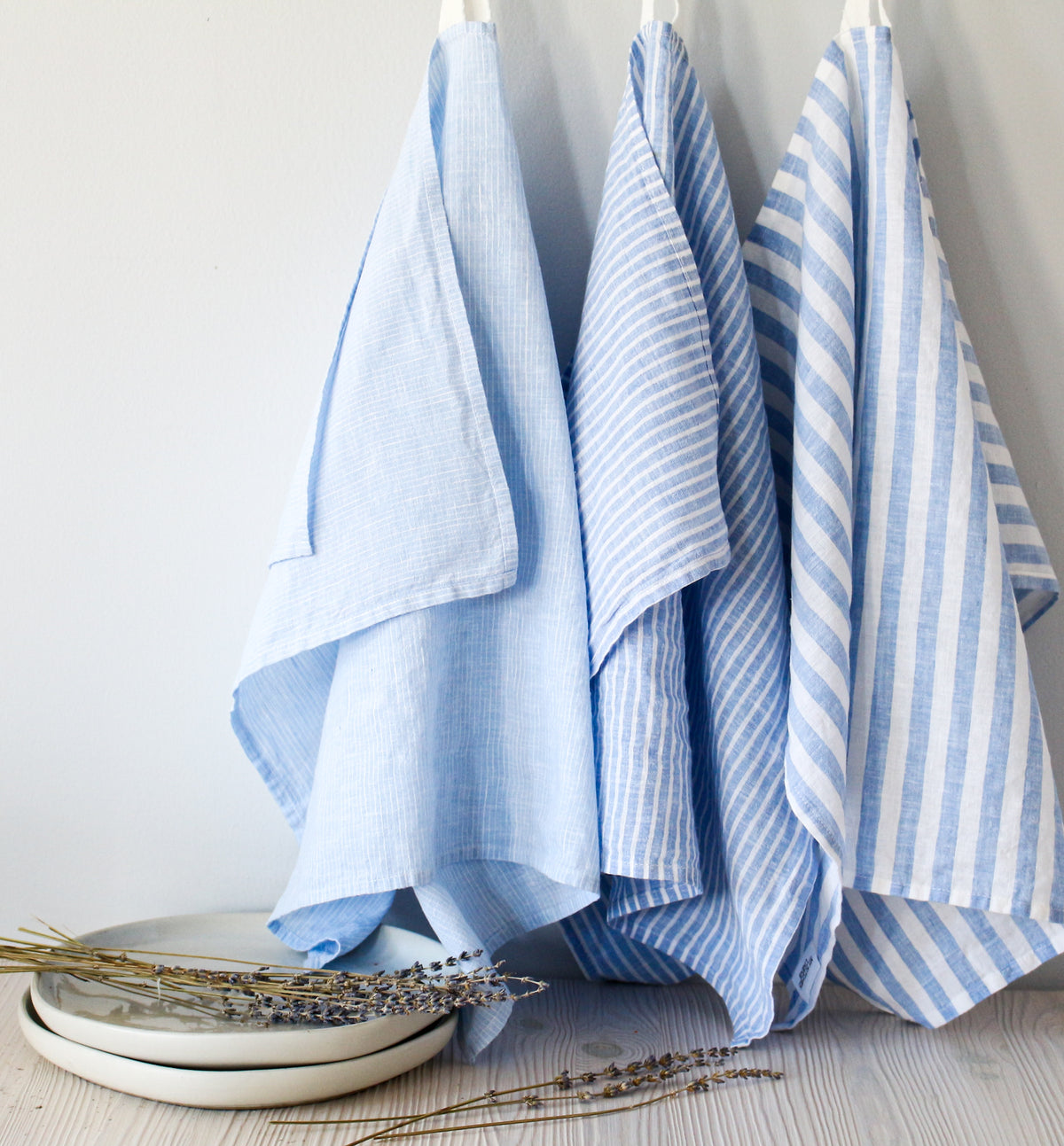 Striped Tea Towels Set of 3 or Single