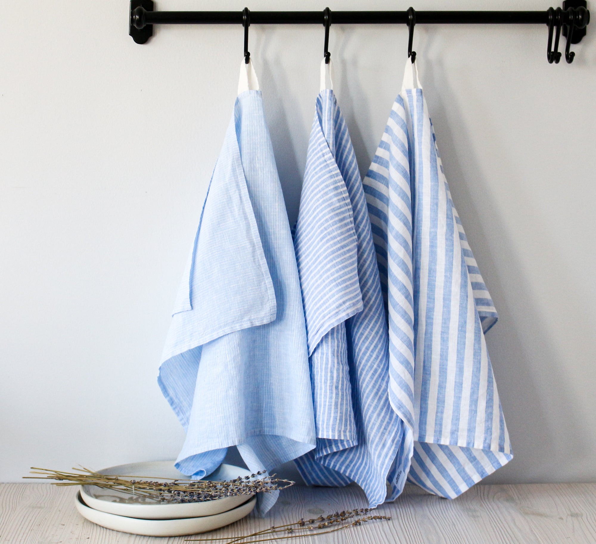 Linen Kitchen Towel-Linen tea towel. Washed linen kitchen towel. Hand  towel. Natural dish towel.