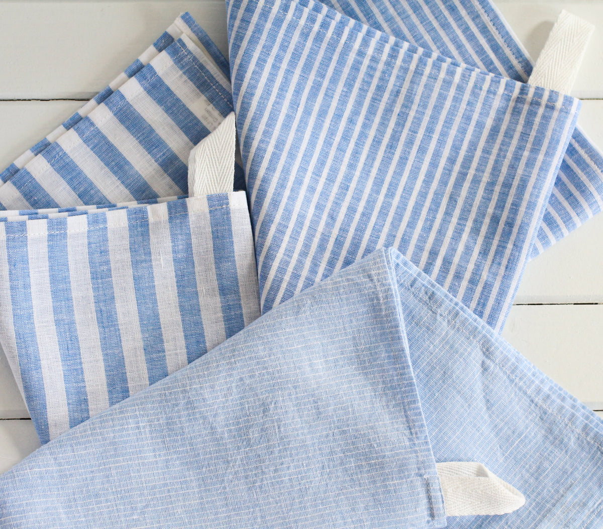 Striped Tea Towels Set of 3 or Single