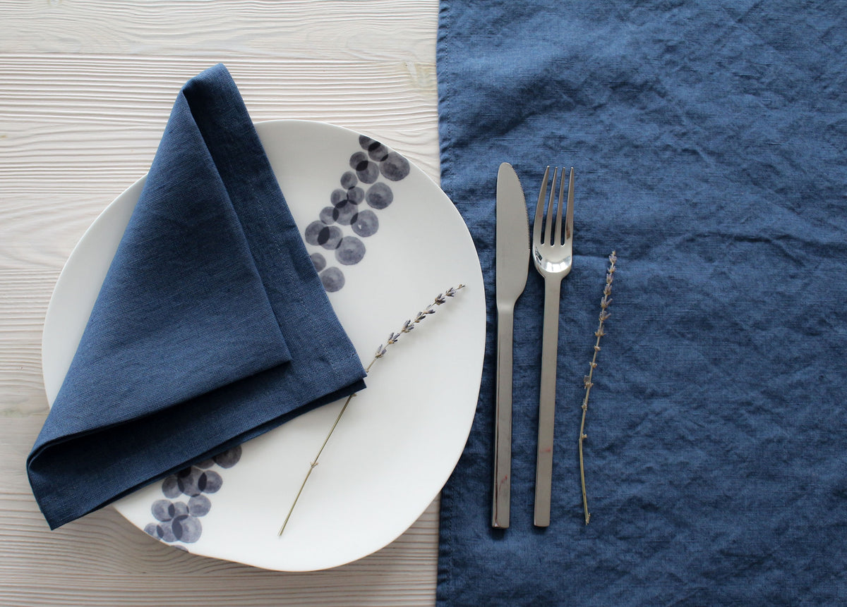 Mix and Match Linen Napkins in Various Colors and Size