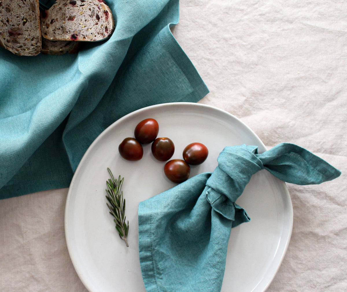 Mix and Match Linen Napkins in Various Colors and Size