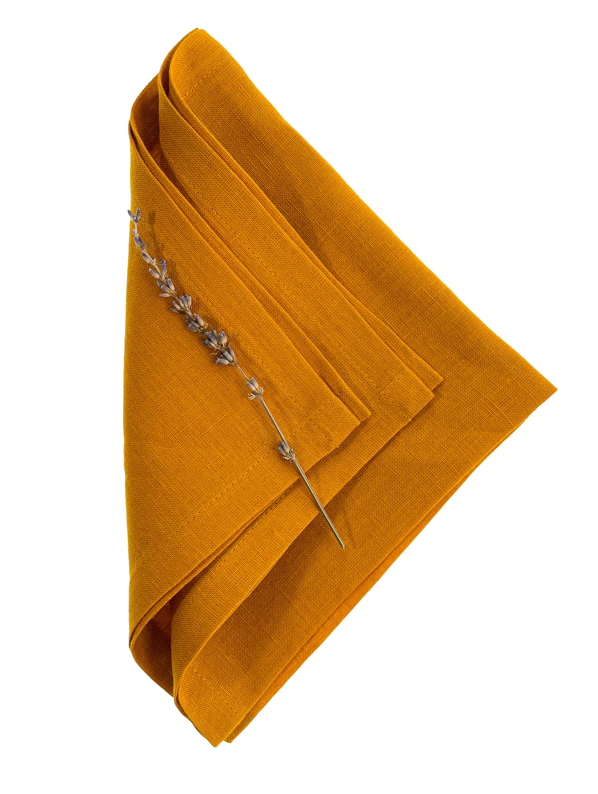 Mustard Yellow Linen Napkins