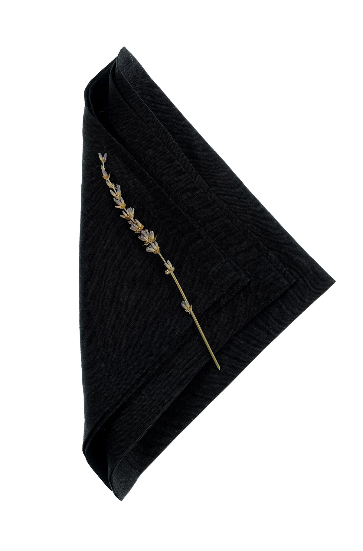 Black Linen Napkins